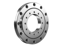 High rigidity crossed roller bearing single unit CRBF8022ADUUT1, mounting-holed, sealed with pre-load, counter-bored, 165 mm OD, 22 mm width