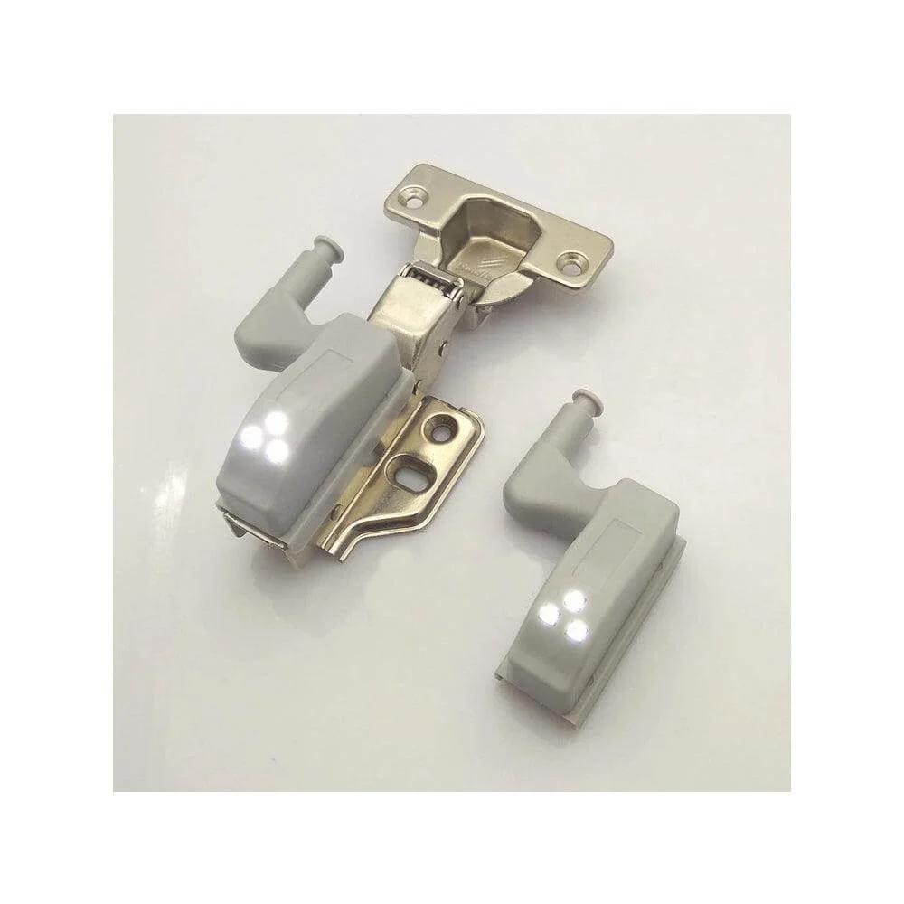 1 3/8" Stainless Steel Smooth Hydraulic Hinge - light