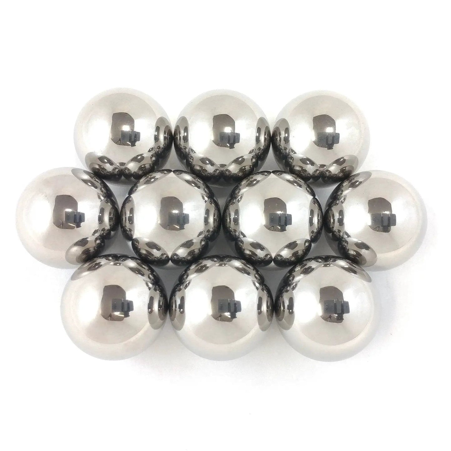 1 Inch Chrome Steel Bearing Balls Pack Of 10 For DIY Projects And Machinery Use