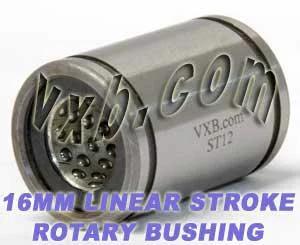 16mm Stroke Rotary Ball Bushing 16x28x37 Linear Motion Bearing