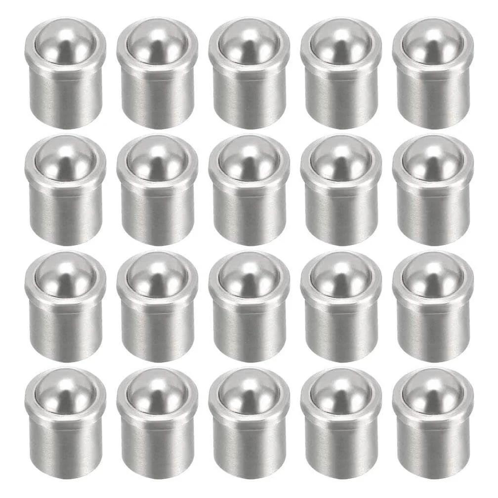 20pcs 6x7mm Ball Plunger Set, 304 Stainless Steel Ball Catch Latch Spring Plungers for Positioning, Indexing, Locking & Smooth Operation in Mechanical Equipment