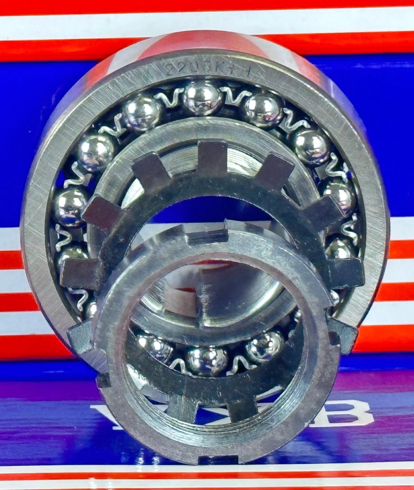 2206K+H Self Aligning Ball Bearing - Adapter Sleeve 25x62x20mm
