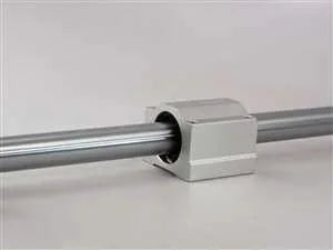 25mm CNC Router 60 Shaft w/Block & Bearing Linear Motion