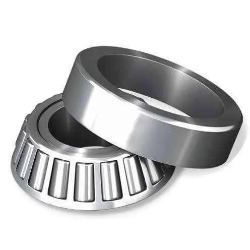 Heavy Duty Tapered Roller Bearing Full Assembly Open Cup Cone NSK 32206J 30x62x20mm with High Load Capacity, separated view