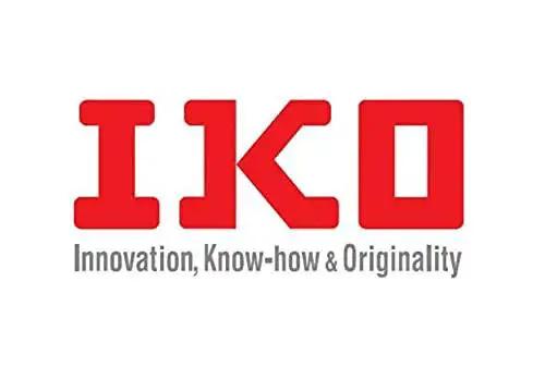 IKO company logo with slogan 'Innovation, Know-how & Originality' displayed in red and gray font.