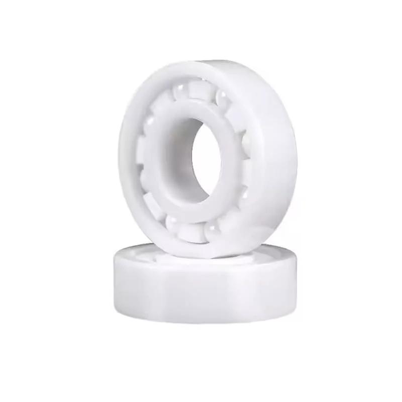 608CE Full Ceramic Ball Bearing ZrO2 1 Piece 8x22x7mm Waterproof Ceramic Ball Bearings For Skateboards High Speed Low Friction And Smooth Rolling For Any Weather Riding