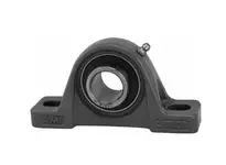 UCLP201-8NPMZ20RF Low-Base Pillow Block Single Bearing, Nickel-Plated Cast Iron Housing with Kanigen 1/2 in Sealed Ball Bearing