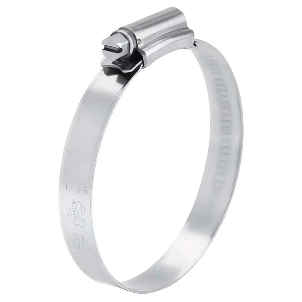 316 Stainless Steel Hose Clamp Set SAE Size 3 8 To 14 Mm 9 Mm Band Wide Vibration Proof Worm Gear Clamp for marine use