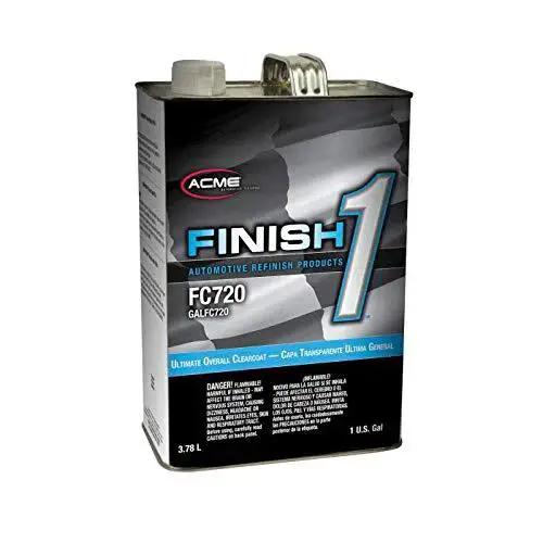 Front view of 1-gallon can of Ultimate Overall Clearcoat For Automotive Refinish With Medium Hardener Included
