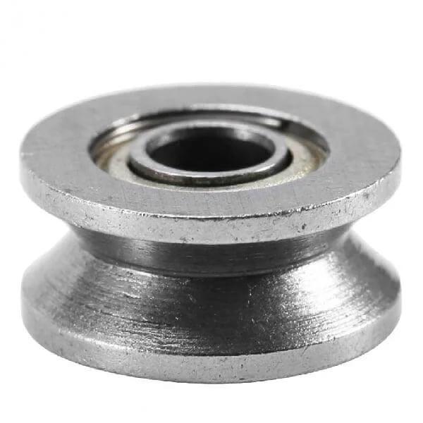 4mm Bore Bearing - 13mm Shielded Pulley V Groove Track Roller Bearing 4x13x6mm