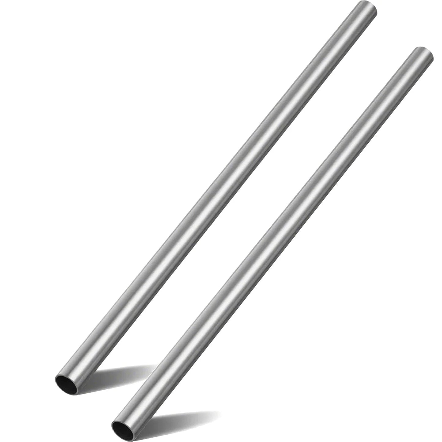 2 Pack 1 Inch OD 304 Stainless Steel Tubes 20 Inch Length Thickened Metal Tubing With 1.5mm Wall Thickness Heavy Duty Stainless Steel Round Tubing For DIY Projects And Plumbing