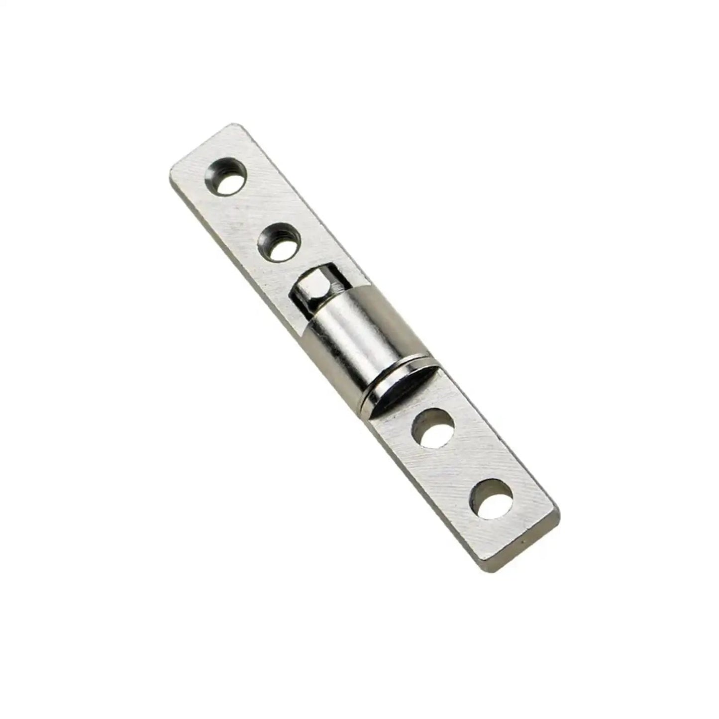 Constant Torque Position Control Hinge 10x57mm Concealed Damping Rotary Shaft Gate Hinge Heavy Duty Hardware Silver Finish