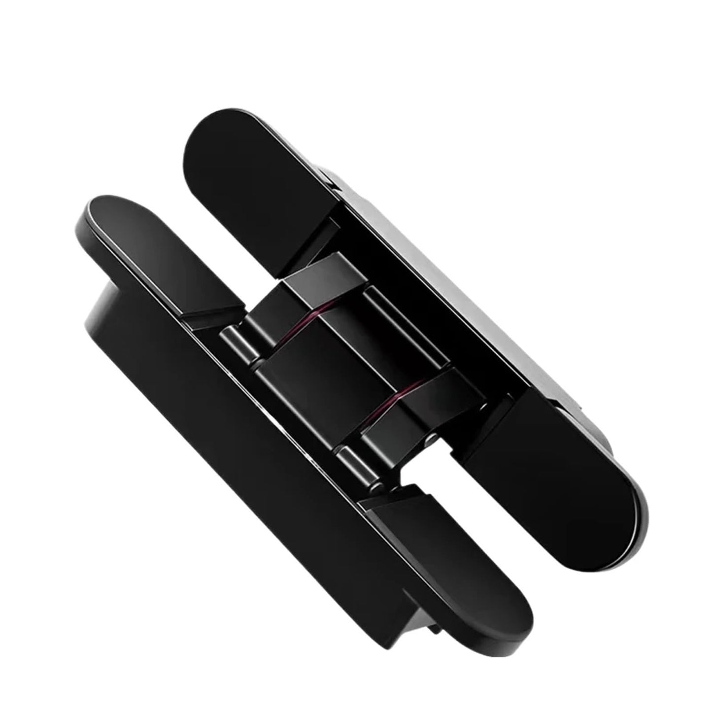4 Pack Invisible Concealed Door Hinges With 3D Cross Adjustment, Heavy Duty 120 To 180 Kg Load Rating, Screws Included, Hidden Door Hardware For Bedroom And Living Room Renovations