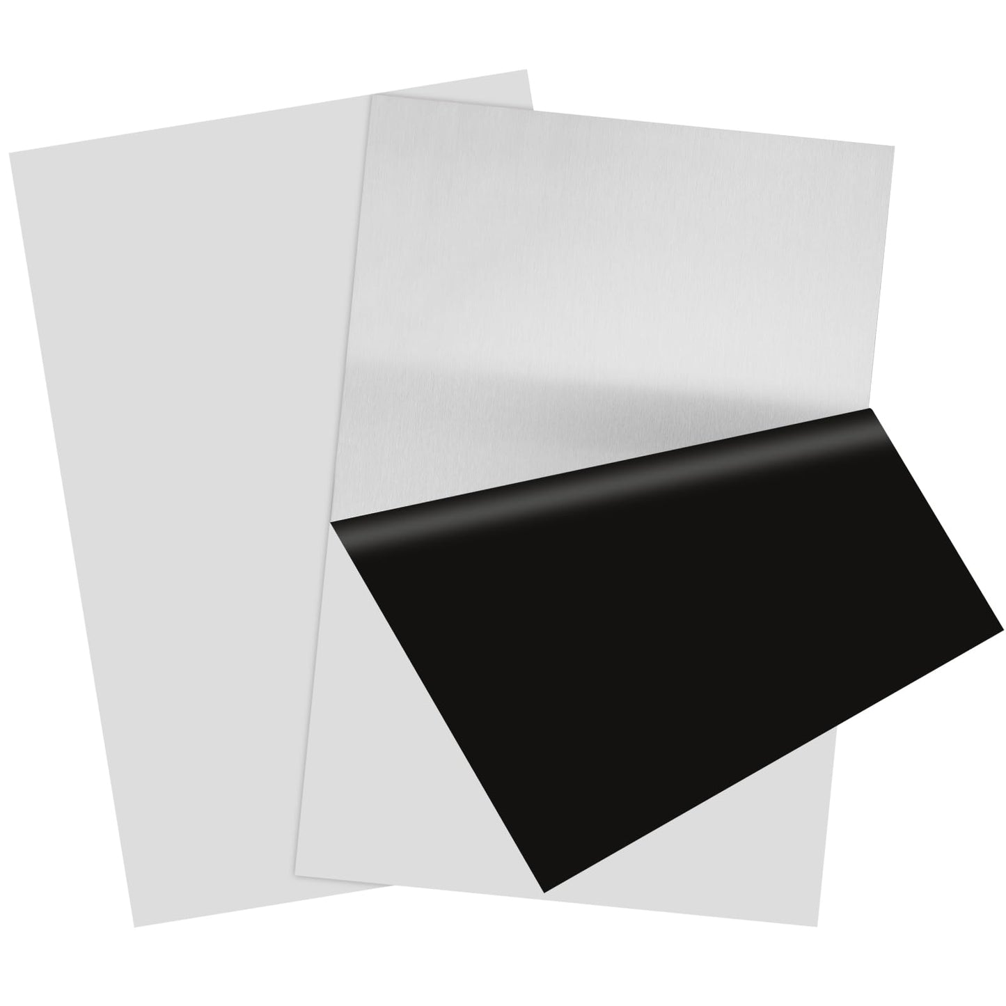 2 Pack 8x12 Inch 304 Stainless Steel Sheets 0.032 Inch Thick 20 Gauge Shim Stock Plates For Crafting DIY Metalworking Kitchen Stovetop Use Corrosion Resistant