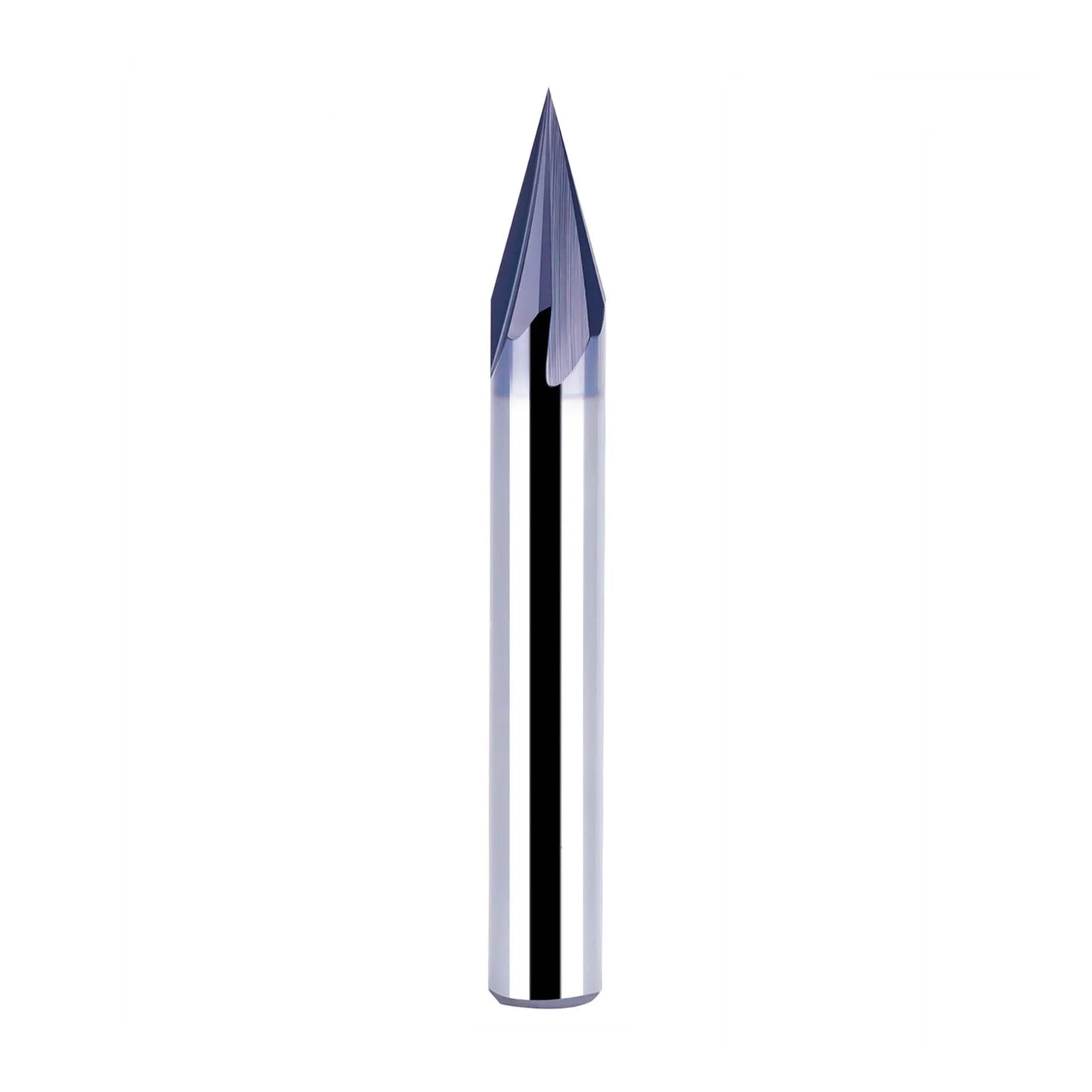 30 Degree V Groove Router Bit With TiAIN Coated One Quarter Inch Shank Four Flute Pro Grade Carbide Chamfer End Mill For CNC Engraving And Lettering SpeTool For Woodworking And Sign Making Projects