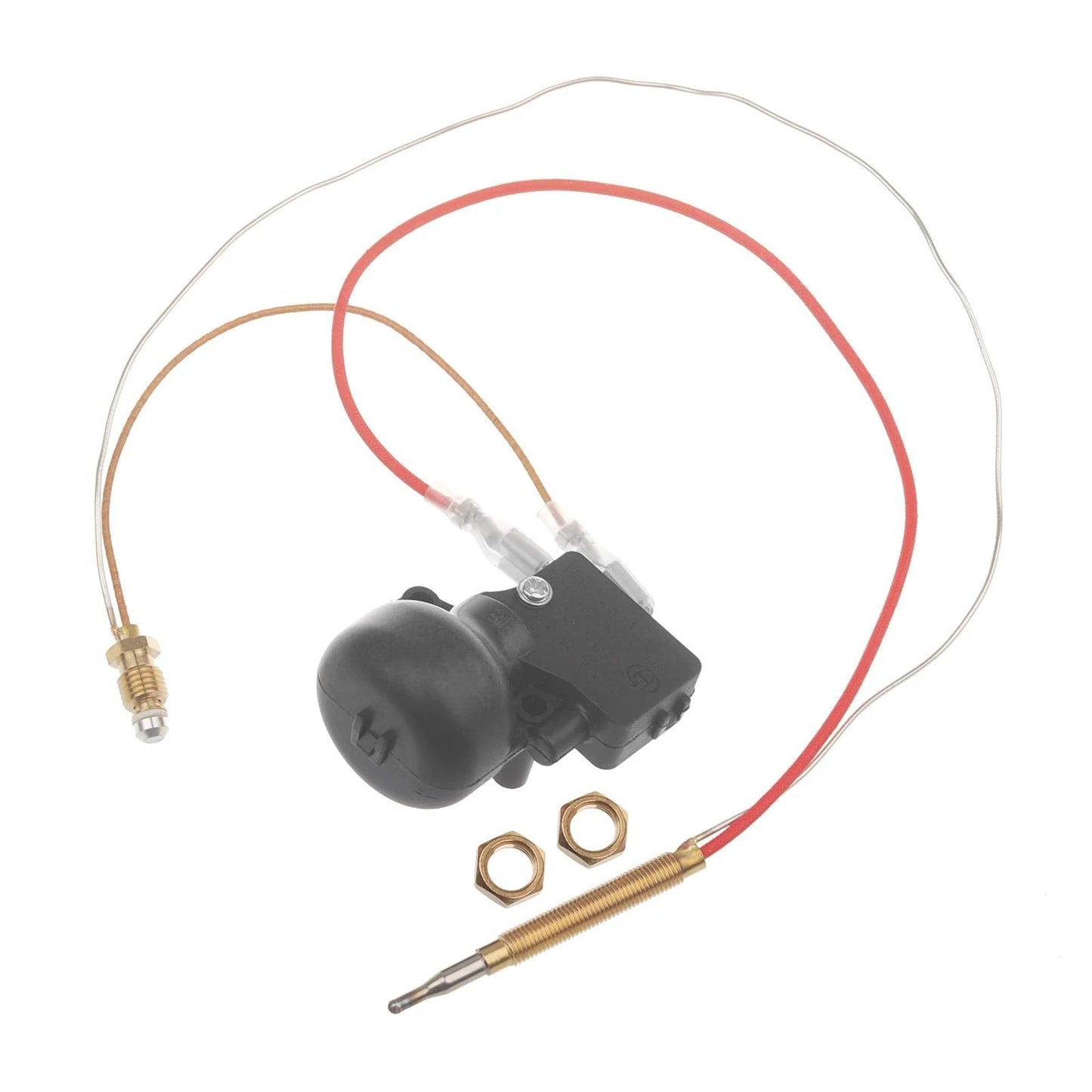 Outdoor Patio Heater Thermocouple Sensor With Tilt Switch Includes M8 X 1 End Connection Nuts And M6 X 0.75 Thermocouple Head Threads