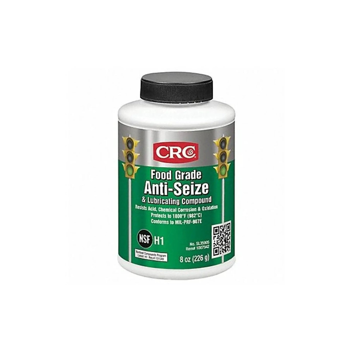 Food Grade Anti Seize Lubricant For Fittings, Bushings, Flanges And Headers, 8 Oz Bottle, NSF H1 Registered Anti Seize Grease
