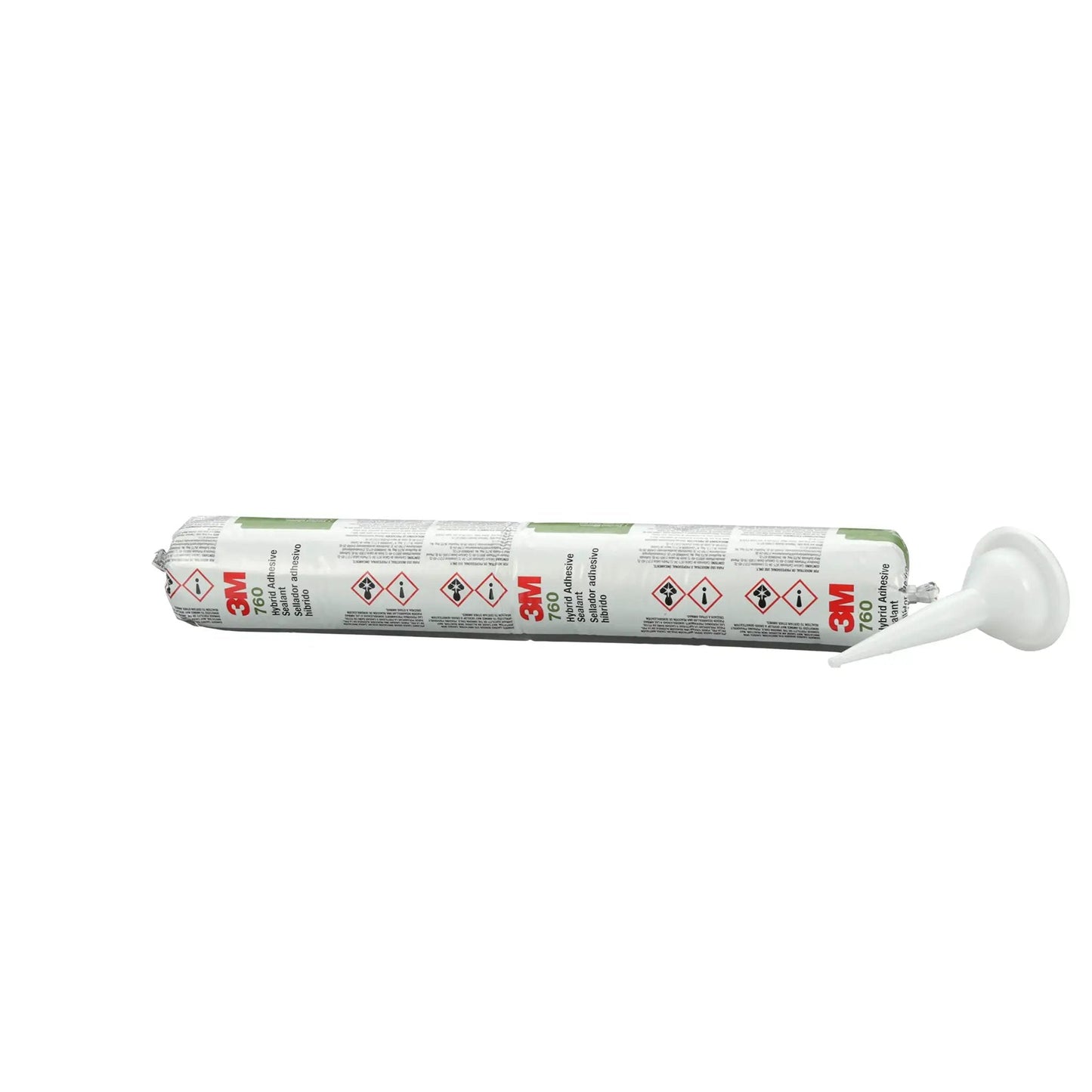 Adhesive 760 UV SMP Sealant, High-Performance for Industrial, Transportation and Construction, 600 mL sausage pack, gray.