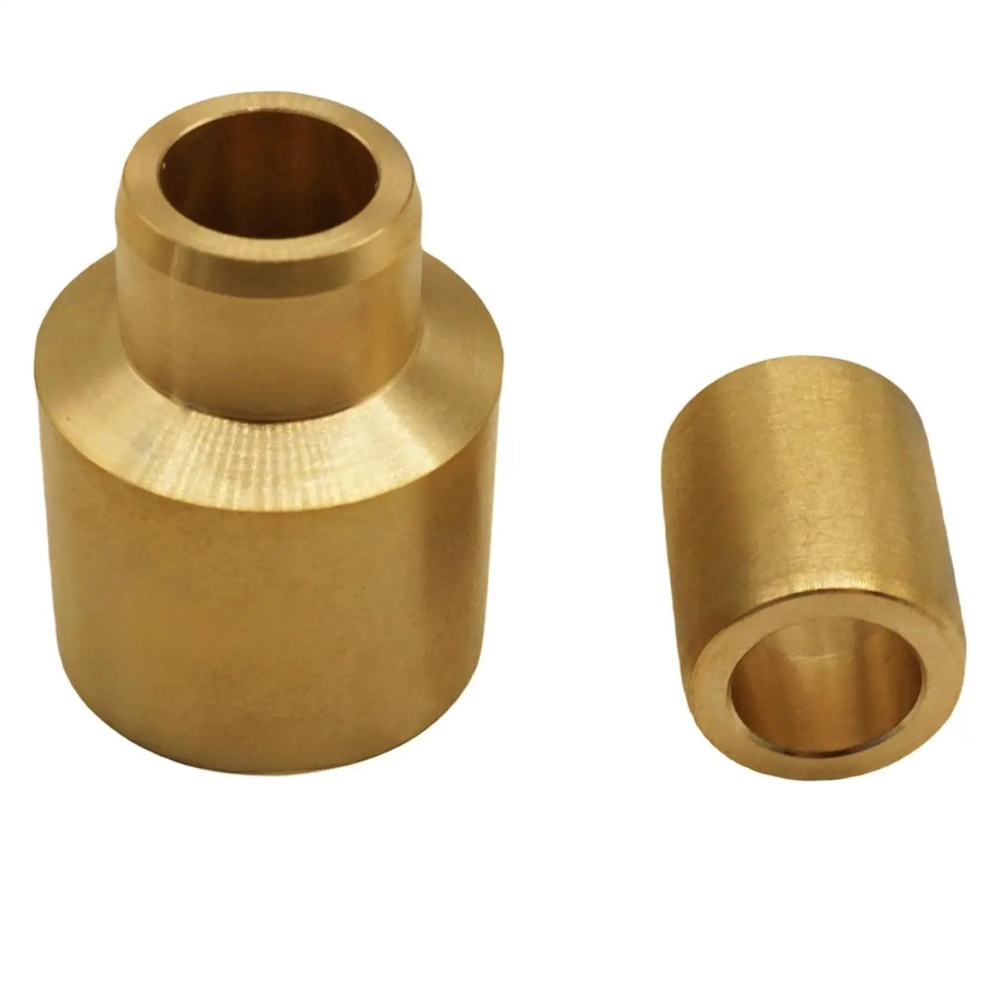 Shift Shaft And Bell Housing Bushing Kit For MerCruiser Alpha One Gen 2 Bolt-On Stern Drives MC I R MR Replacement Parts Compatible With 23-45588 23-79373 23-79373A1 Sierra 18-2622 Mallory Included, brass bushings visible
