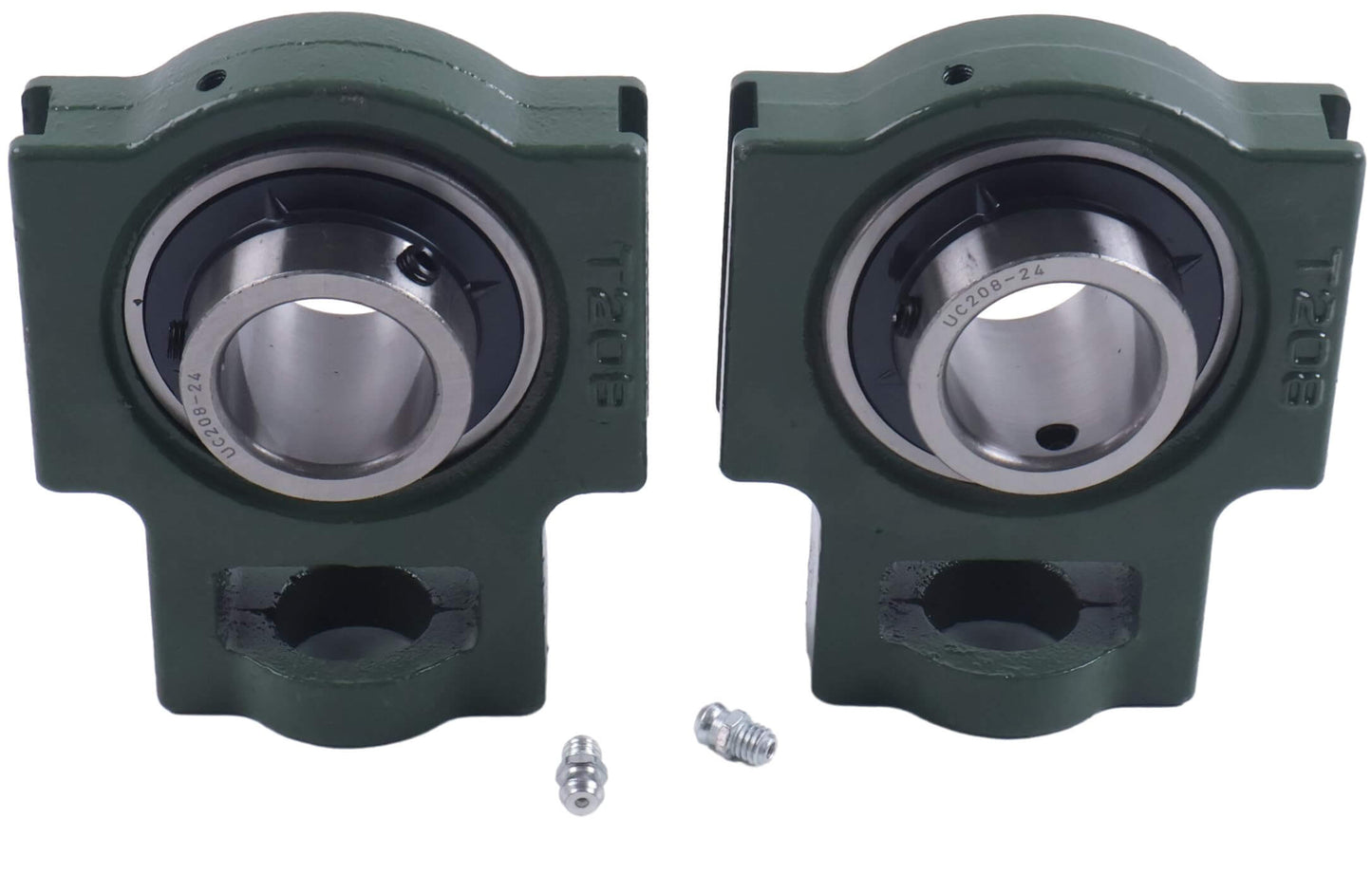 1-1/2 Inch Pillow Block Take-Up Mounted Ball Bearing UCT208-24 UCST208-24 ST-24 VTWS224 Interchange YTU-1-1/2 Fafnir WSTU-SC-108 Link-Belt TH3-U200N-1-1/2 Interchangeable With Browning VTWS224 And Fafnir YTU-1-1/2 24