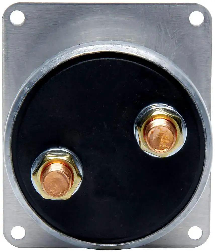 Battery Disconnect Switch Panel For Vehicle Power Shutoff And Emergency Safety, aluminum panel, close-up view