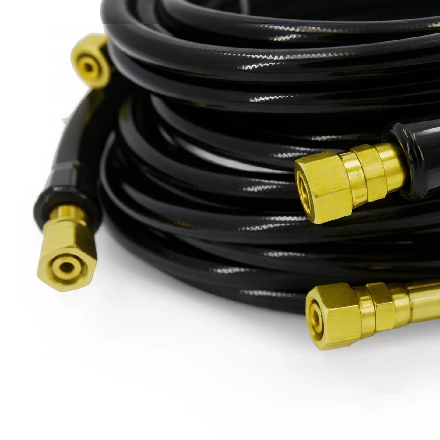 20 Foot Hydraulic Hose Kit For SeaStar Teleflex Outboard Steering Systems HO5120 with swaged fittings and O-ring seals