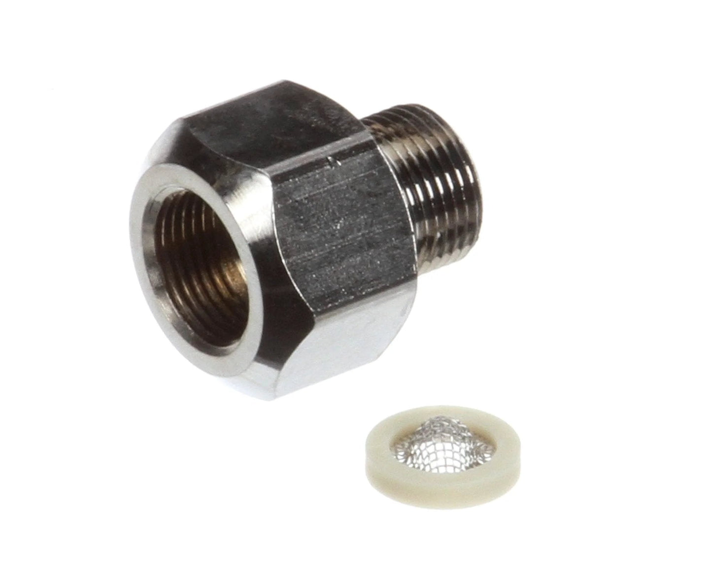 3/8-Inch Compression Check Valve Assembly With 1mm Disc, Brass Construction, Includes Filter Washer, Female To Male Connection, Durable Plumbing Valve For Faucets And Appliances By T S Brass Model 016419-25