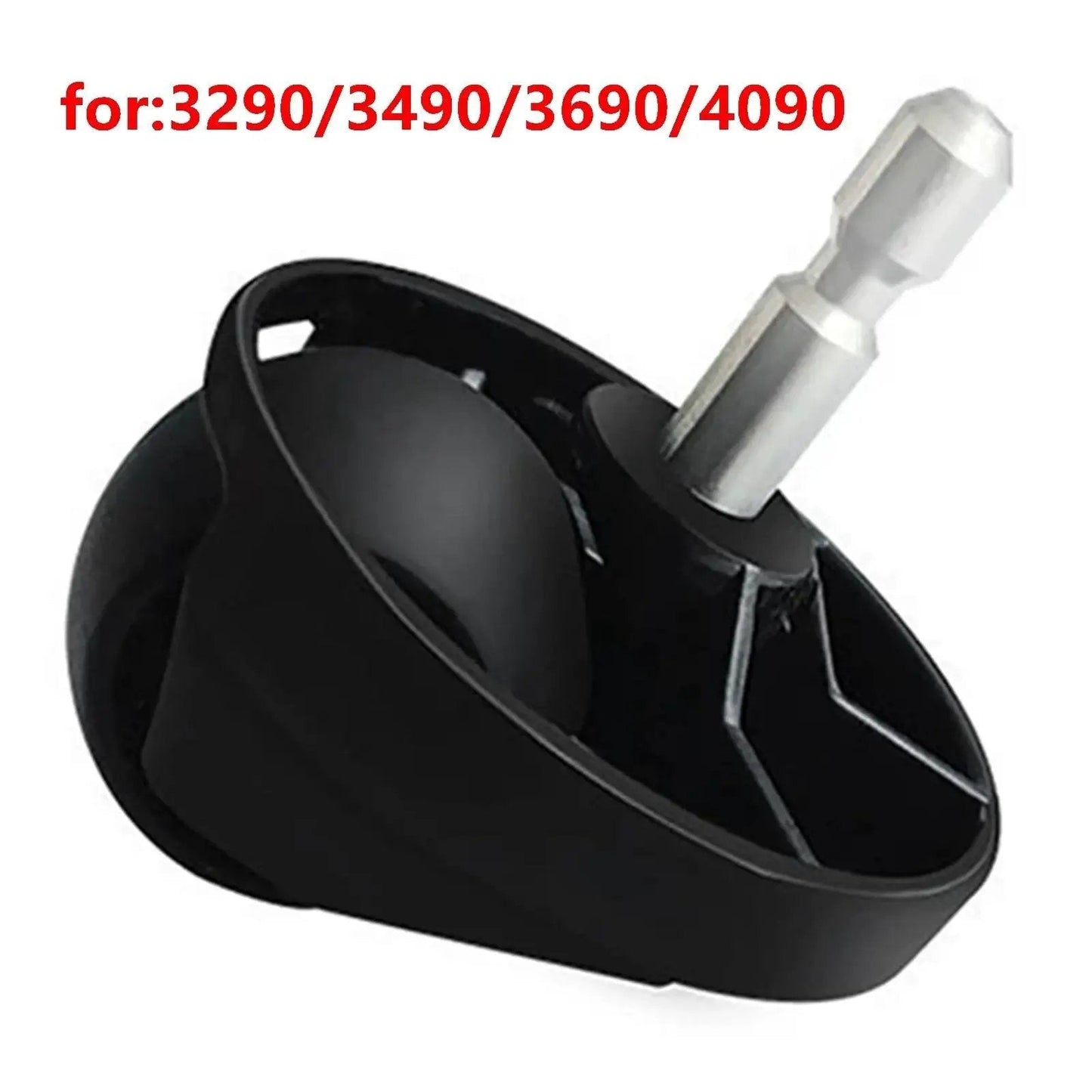 Omni Directional Front Wheel For Cecotec Conga Vacuum Series 3290 3490 3690 4090 Replacement A74G close-up view