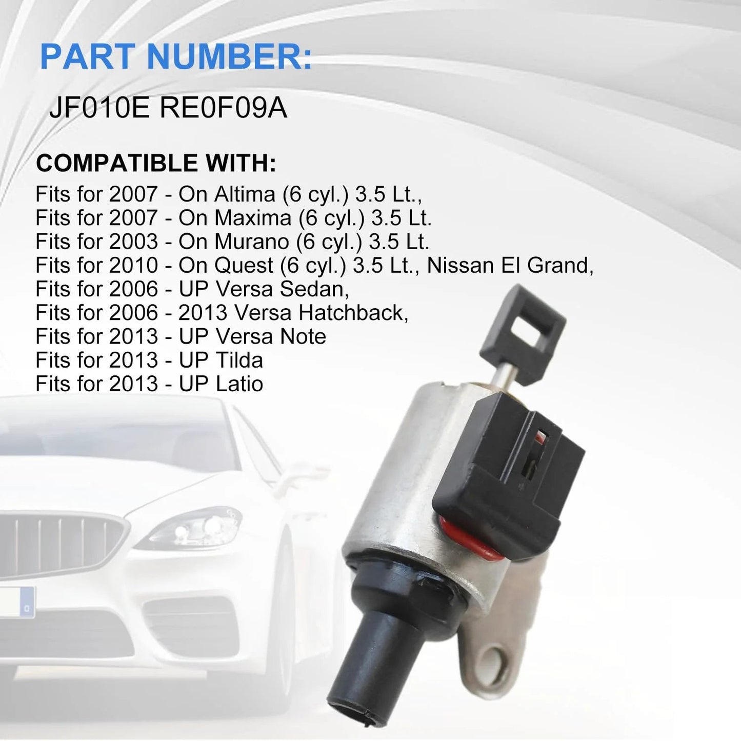 Top Notch JF010E CVT Stepper Motor Replacement For Nissan Altima Maxima Murano Versa Transmission Parts Direct Fit By DAYSYORE