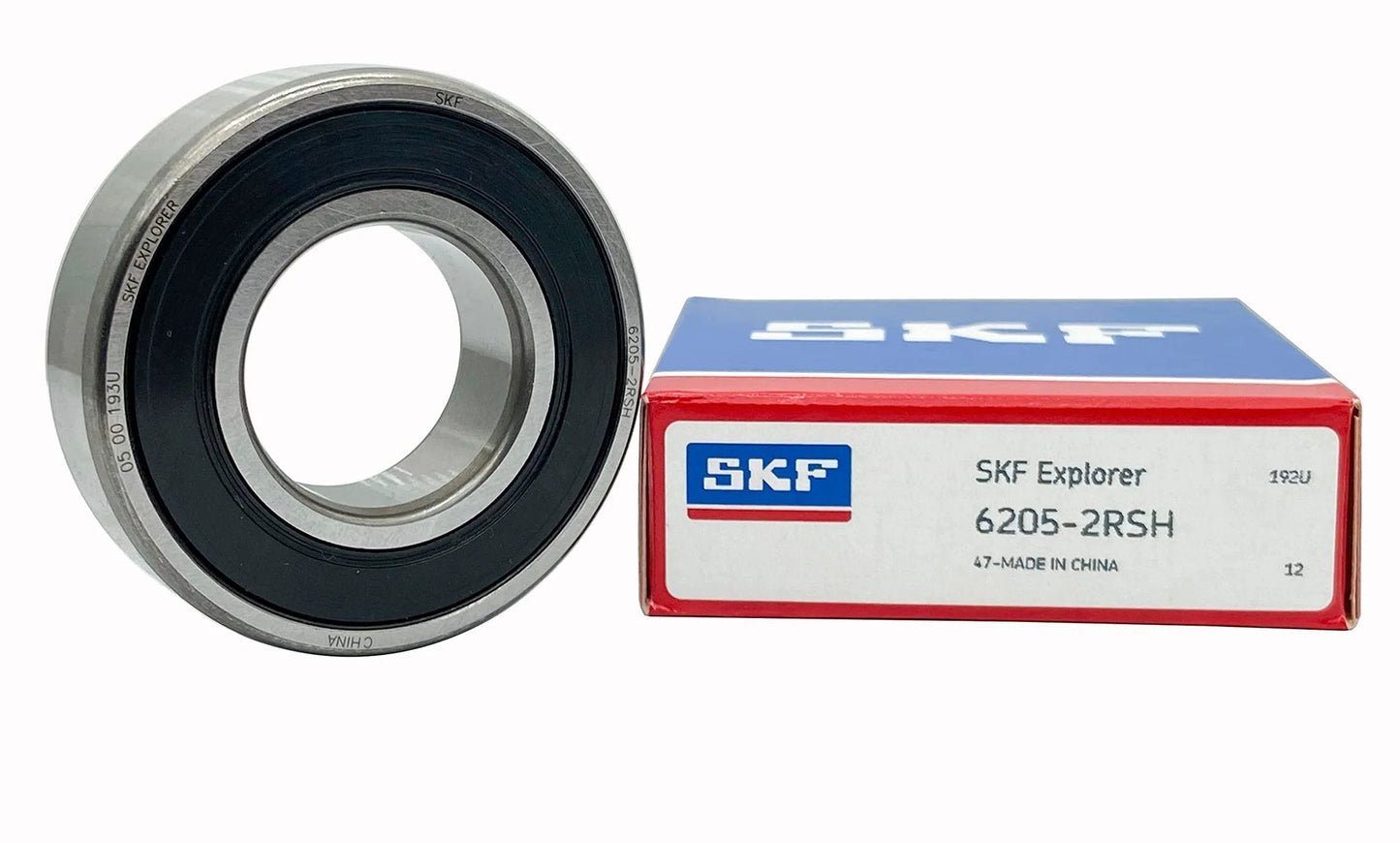 2 Pack 6205-2RSH Deep Groove Ball Bearings 25x52x15mm Double Sealed