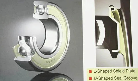 6205ZZENR Nachi Bearing 25x52x15mm Double Shielded C3 Snap Ring Bearing