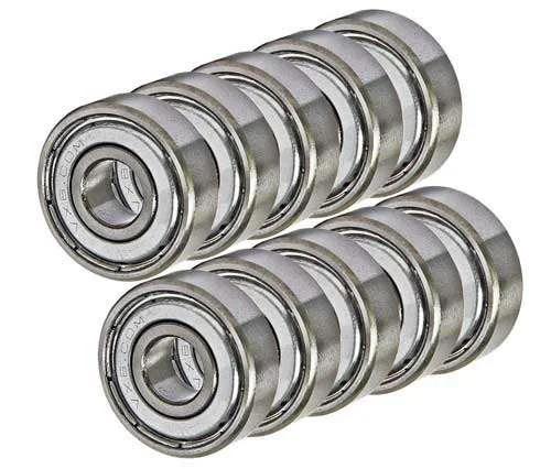 10-Pack 683ZZ Bearing Shielded 3x7x3mm Miniature