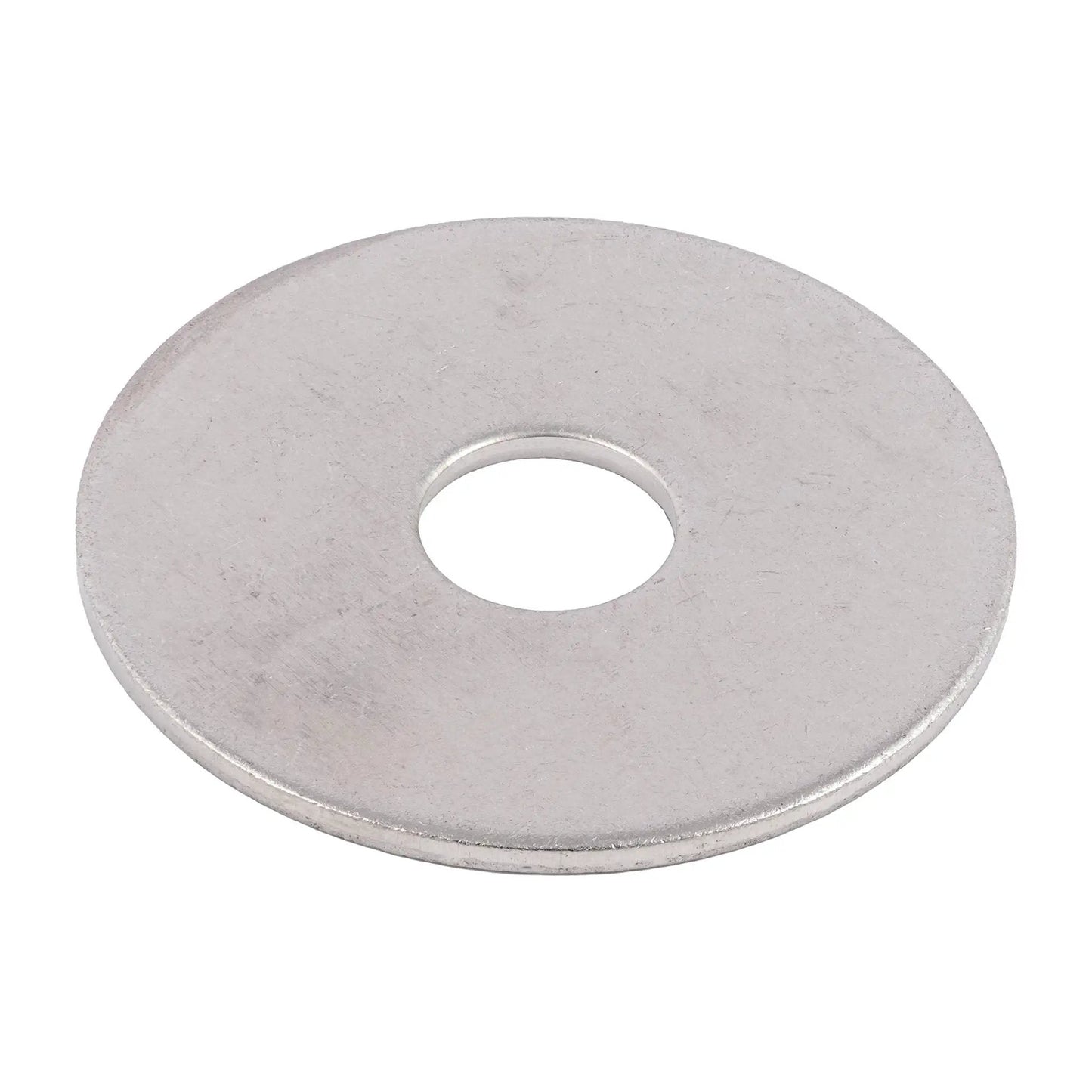 Three Sixteenth Inch Fender Washer With One Inch Outside Diameter, 100 Pack, Zinc Plated Steel for 3/16 Inch Screws, Makers Bolt