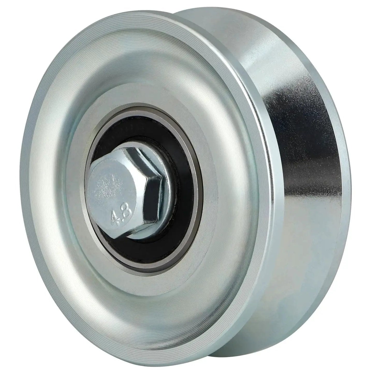 3 Inch V Groove Wheel For Inverted V Track Gate Caster With Double Bearings Sliding Gate Wheel Workhorse Build For Heavy Duty 2000 Lbs Load Capacity Perfect For Barn Doors Fences And Outdoor Gates Skelang