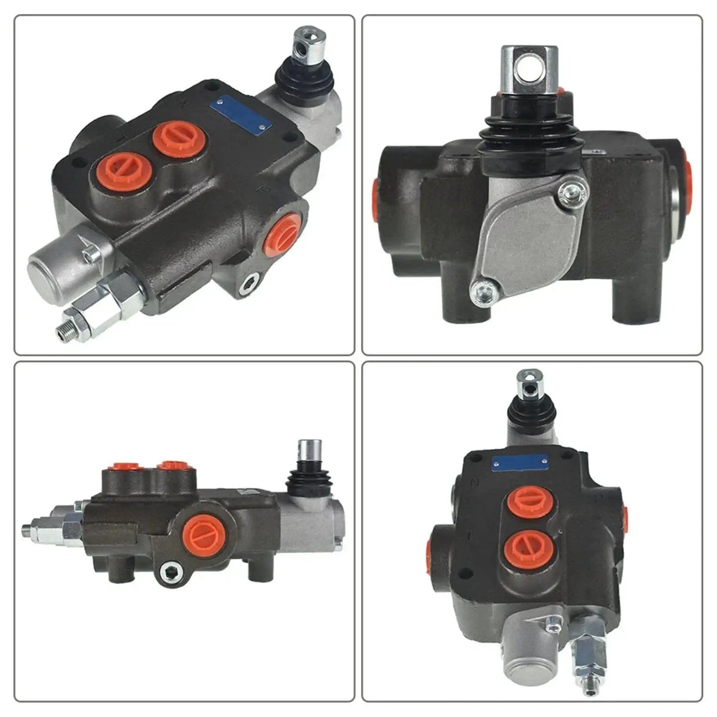 Heavy Duty 1 Spool Hydraulic Directional Control Valve 21 GPM 3600 PSI SAE Ports Double Acting Spring Return for Small Tractors