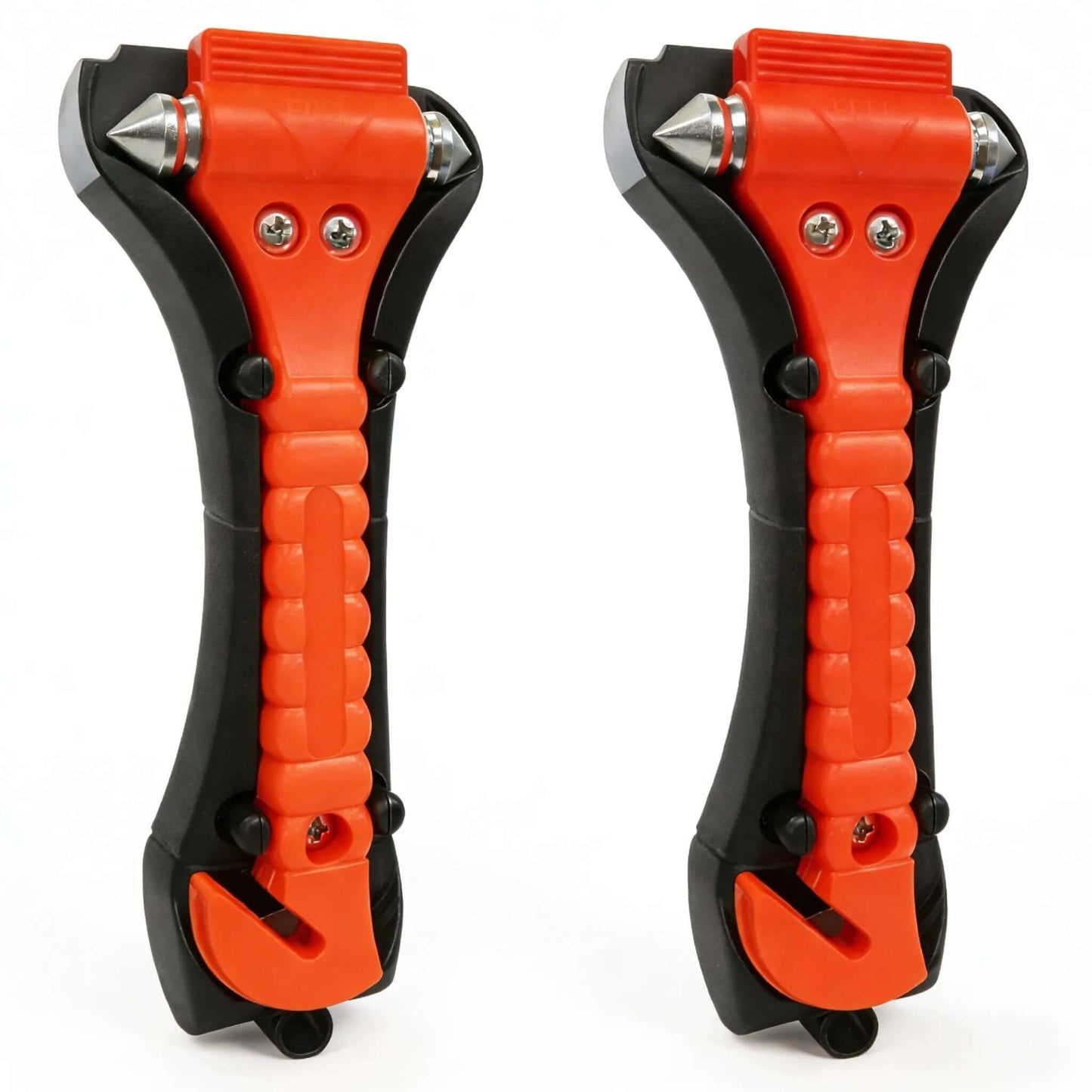 2 In 1 Car Window Breaker Hammer And Seat Belt Cutter Emergency Escape Tool For Auto Safety Two Pack High Carbon Steel Glass Breaker With Sharp Cutter Knife