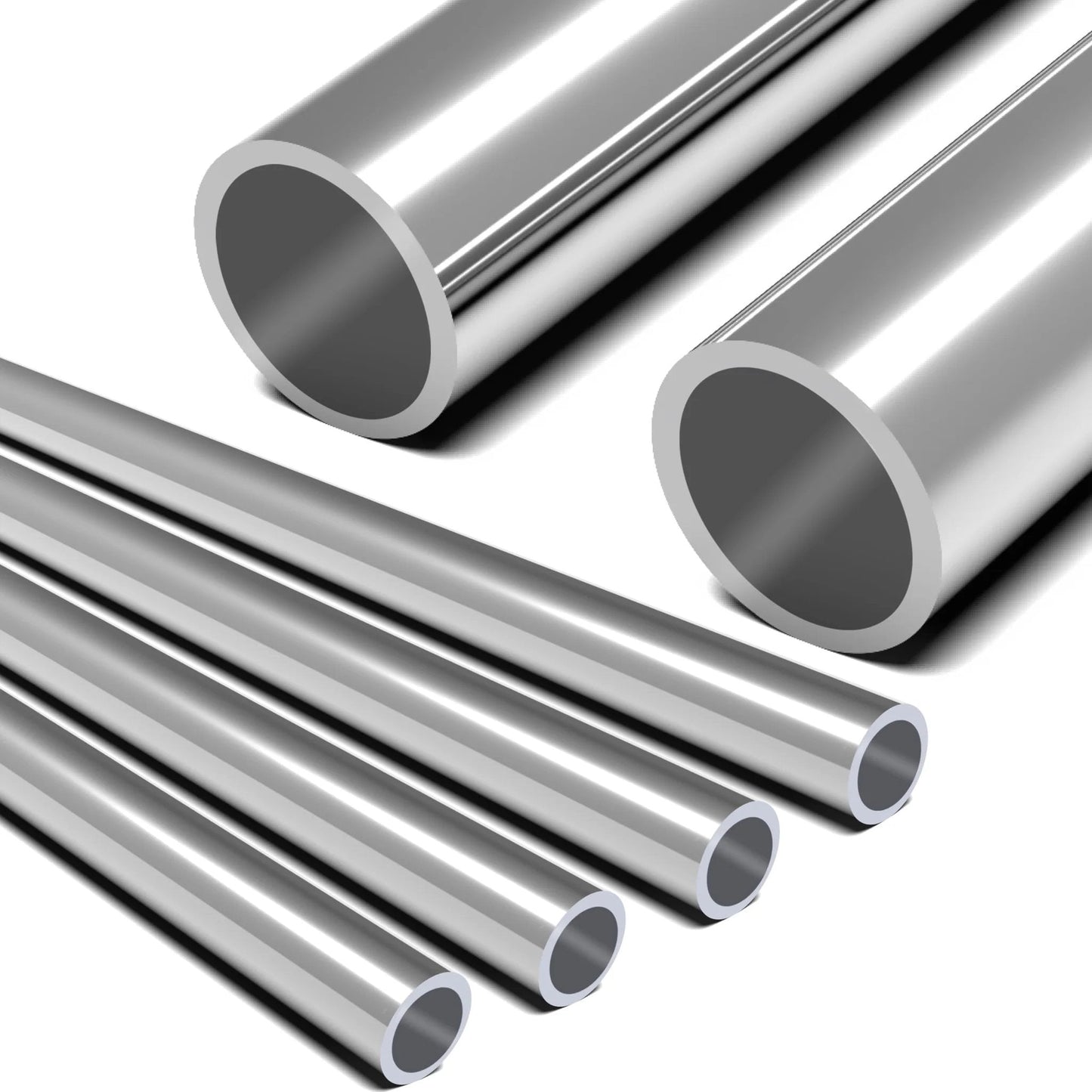 2 Pack Five Eighth Inch Stainless Steel Tube 16mm Outer Diameter 10 Inch Length 304 Weldable Round Metal Tubing With Thickened Wall For Industrial Use DIY Projects Furnishings Decorations Crafts