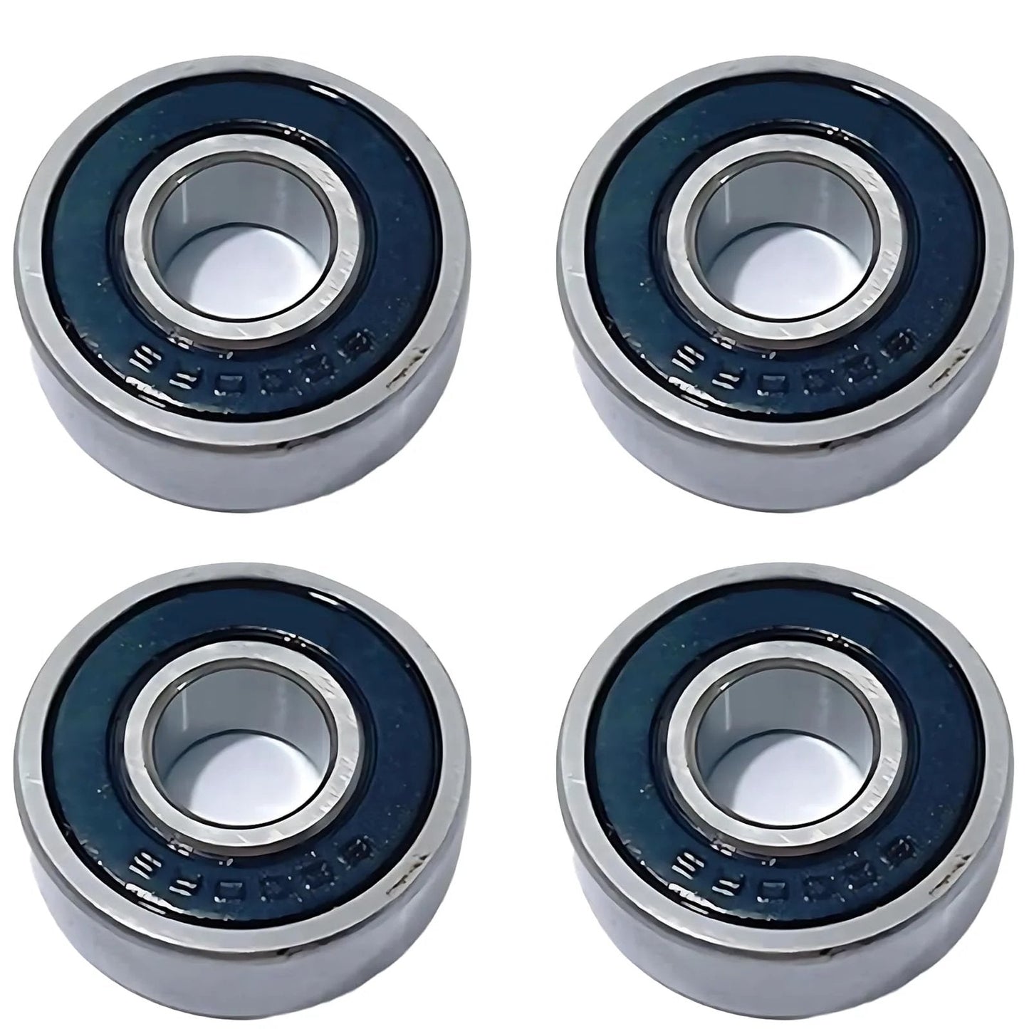 4 Pack Vacuum Cleaner Motor Bearing Set Miniature Sealed Deep Groove 71749-2RS and 1602-2RS Fits Vacuum Motors Exact 6.35 x 17.463 x 6.28 mm Size for Quiet Smooth Performance and Easy DIY Repairs