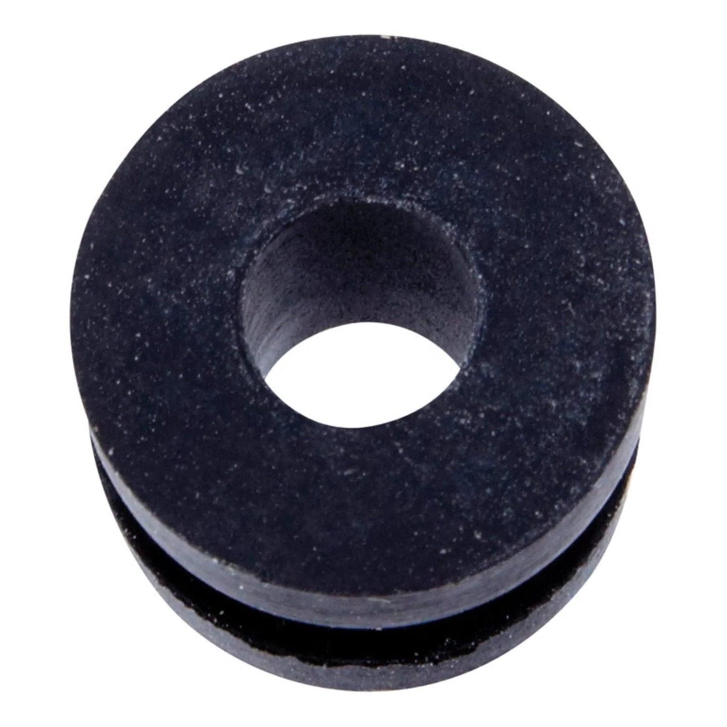 Top view of Specialty Hardware Rubber Grommet For Electrical Use Outer Diameter Seventeen Thirty Second Inch Inner Diameter Seven Thirty Second Inch