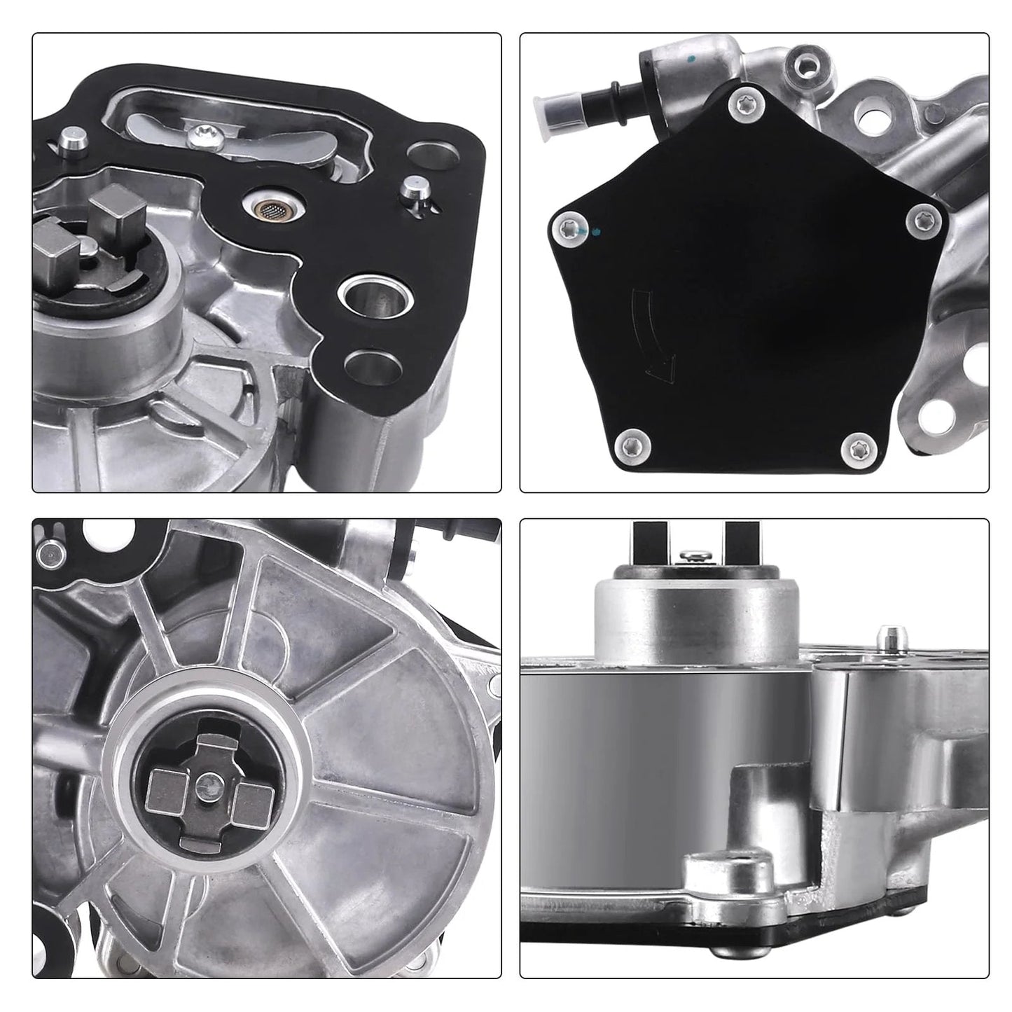 Close-up views of Brake Vacuum Pump Replacement For Chevy Cruze 2016 to 2019 Buick Encore 2016 to 2019 Equinox 2018 to 2022