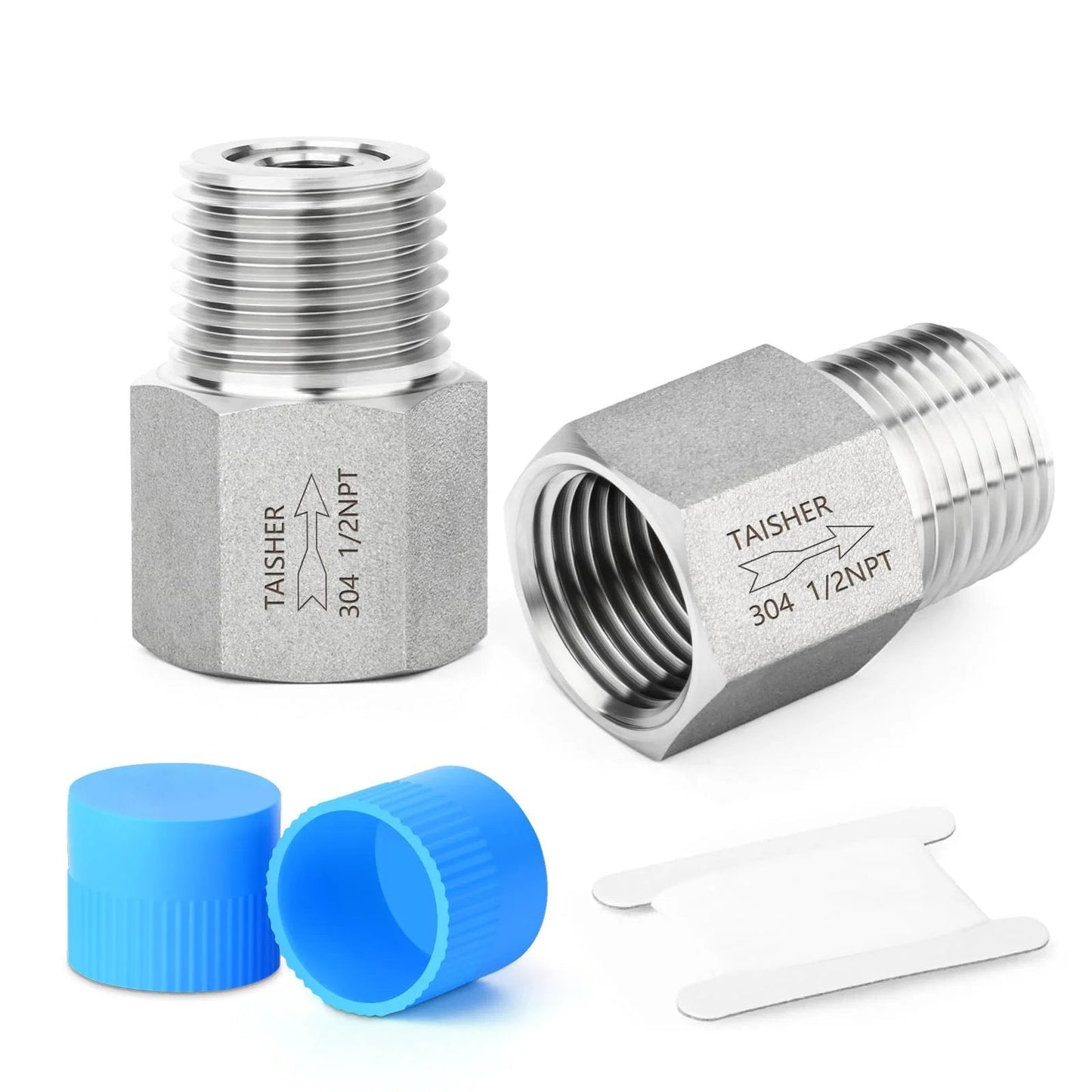 304 Stainless Steel Check Valve Half Inch NPT Male To Half Inch NPT Female Backflow Prevention One Way Non Return Valve For Piping Industrial Grade Taisher