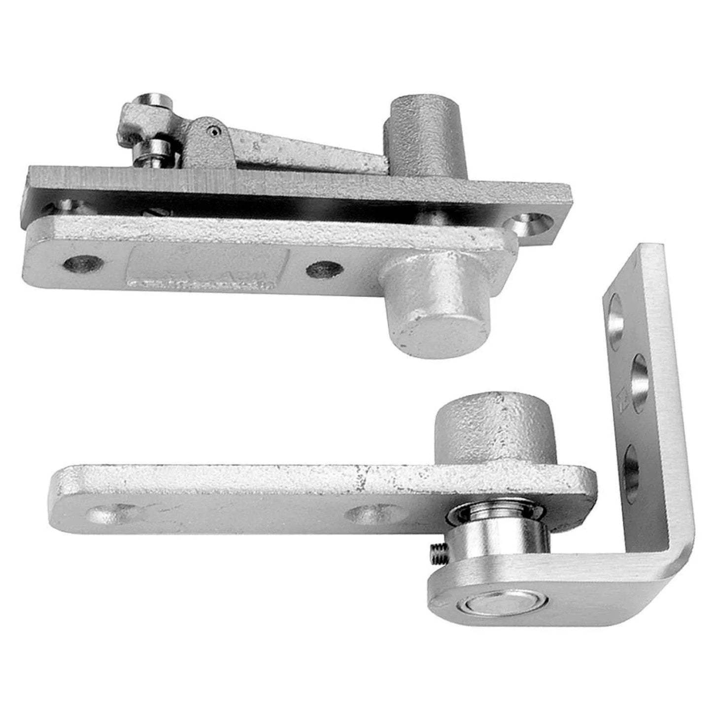 Pivot Set With Bronze Bearing Center Hung For Doors Non Handed Frame And Door Leaf Thickness 0.25 Inch, Door Thickness 1.75 Inch