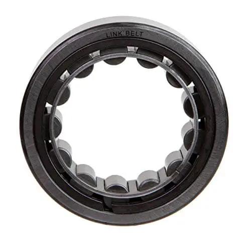 Front view of M1207TV 72mm Cylindrical Roller Bearing with Outer Ring and Roller Assemblies, sealed for industrial use, Link Belt.