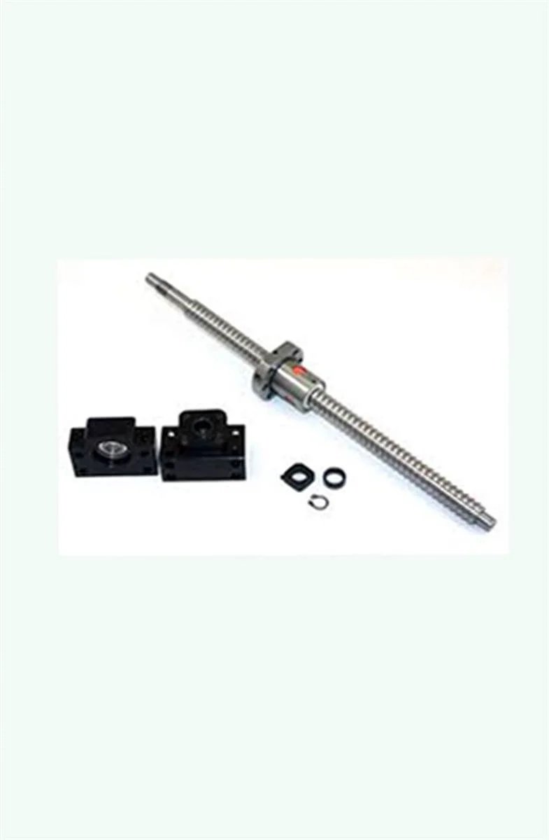 8' Feet Travel Stroke 20mm Anti-Backlash Ballscrew set - Nut & Bearing Supports