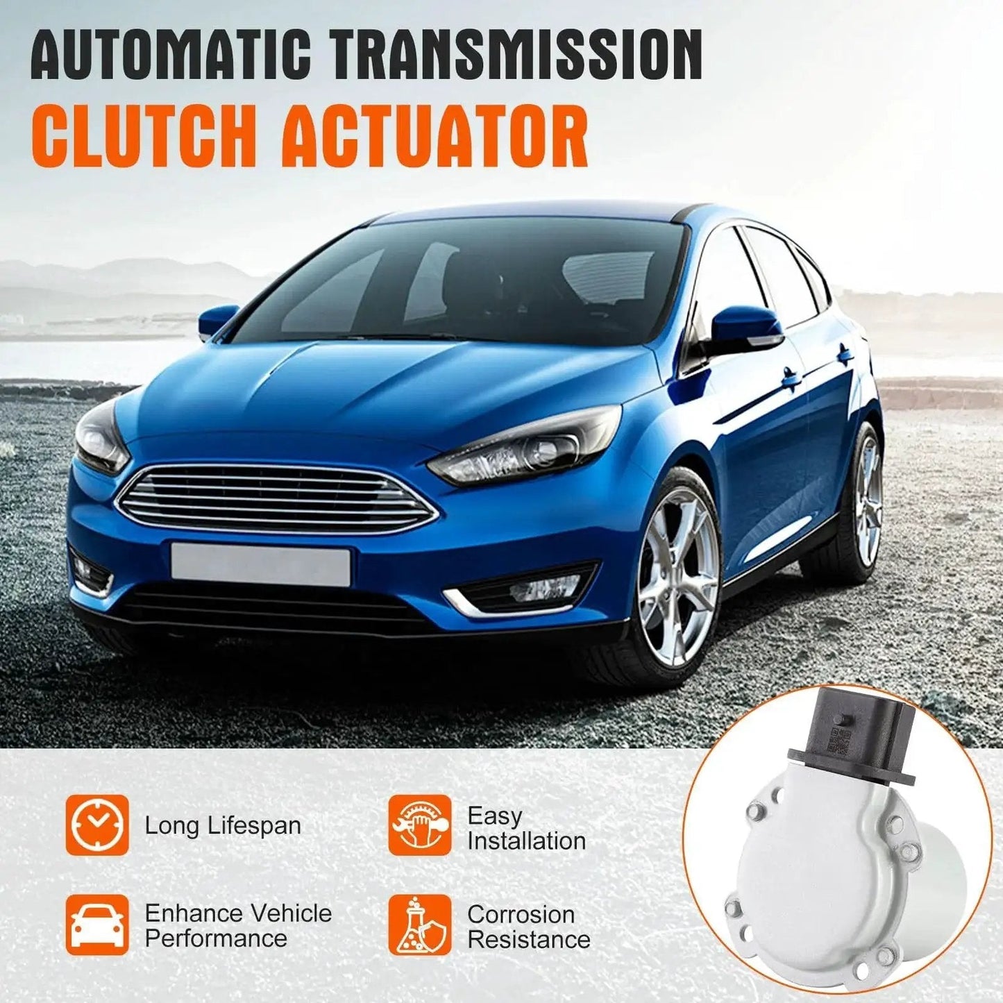 DSG Clutch Actuator Replacement Kit For Ford Focus And Fiesta Two Piece Fits 2012 2017 Focus And 2011 2017 Fiesta Replaces AE8Z7C604A