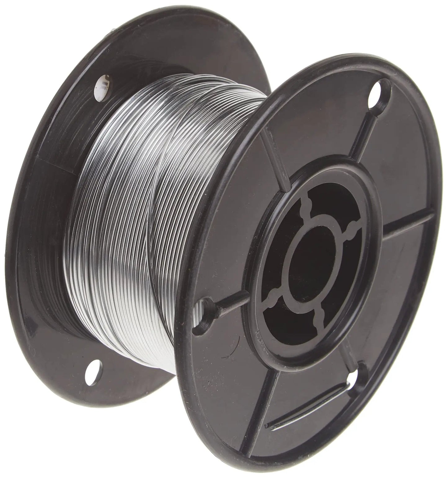 Durable 350 Ft 17 Gauge Galvanized Steel Wire Coil For Fencing And DIY Projects With 125-145 Lb Break Load And High Tensile Strength Fi-Shock WC-350, on a spool