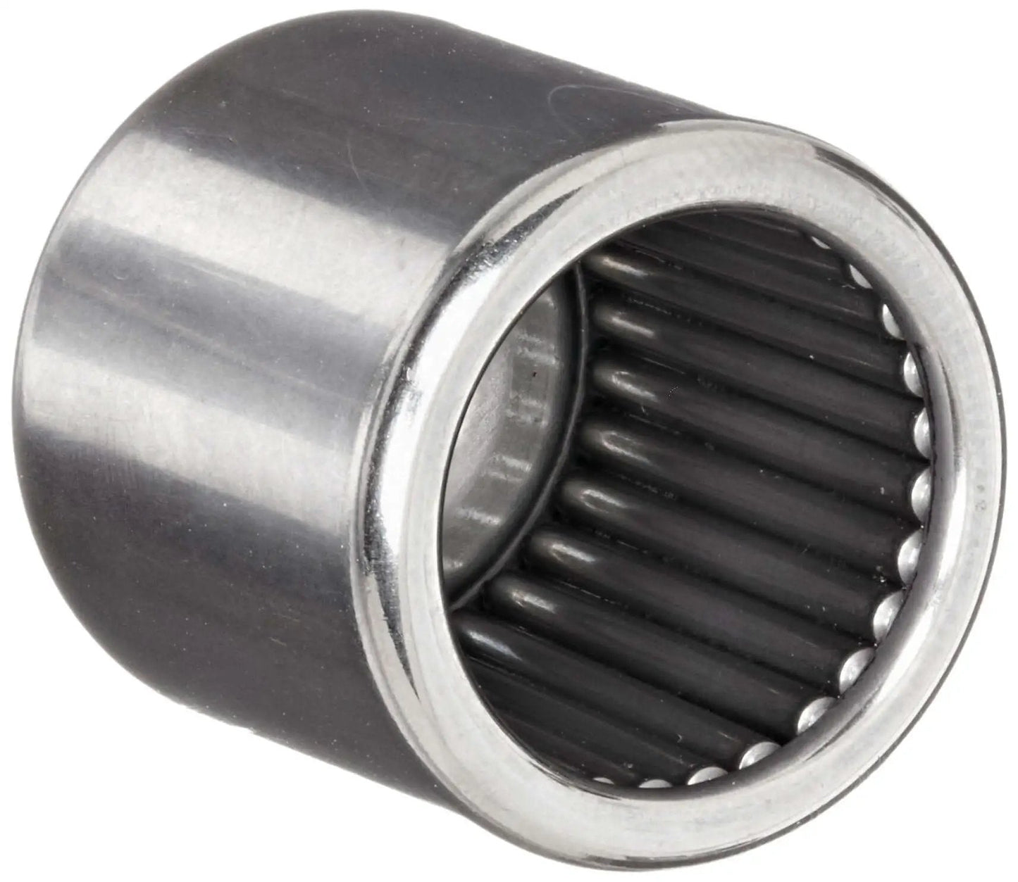 Needle Roller Bearing Drawn Cup Closed End Inch Size 1 In ID 1-1/4 In OD 3/4 In Width High Load Capacity Through-Hardened Steel Cup