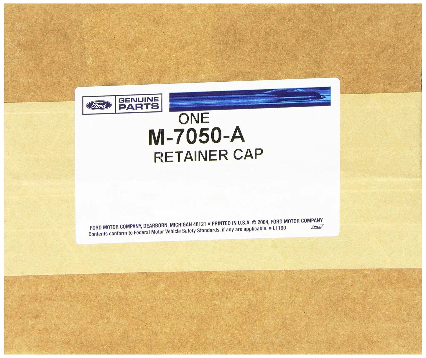 Ford Racing T5 Transmission Bearing Retainer M7050A Steel Throwout Sleeve packaging box