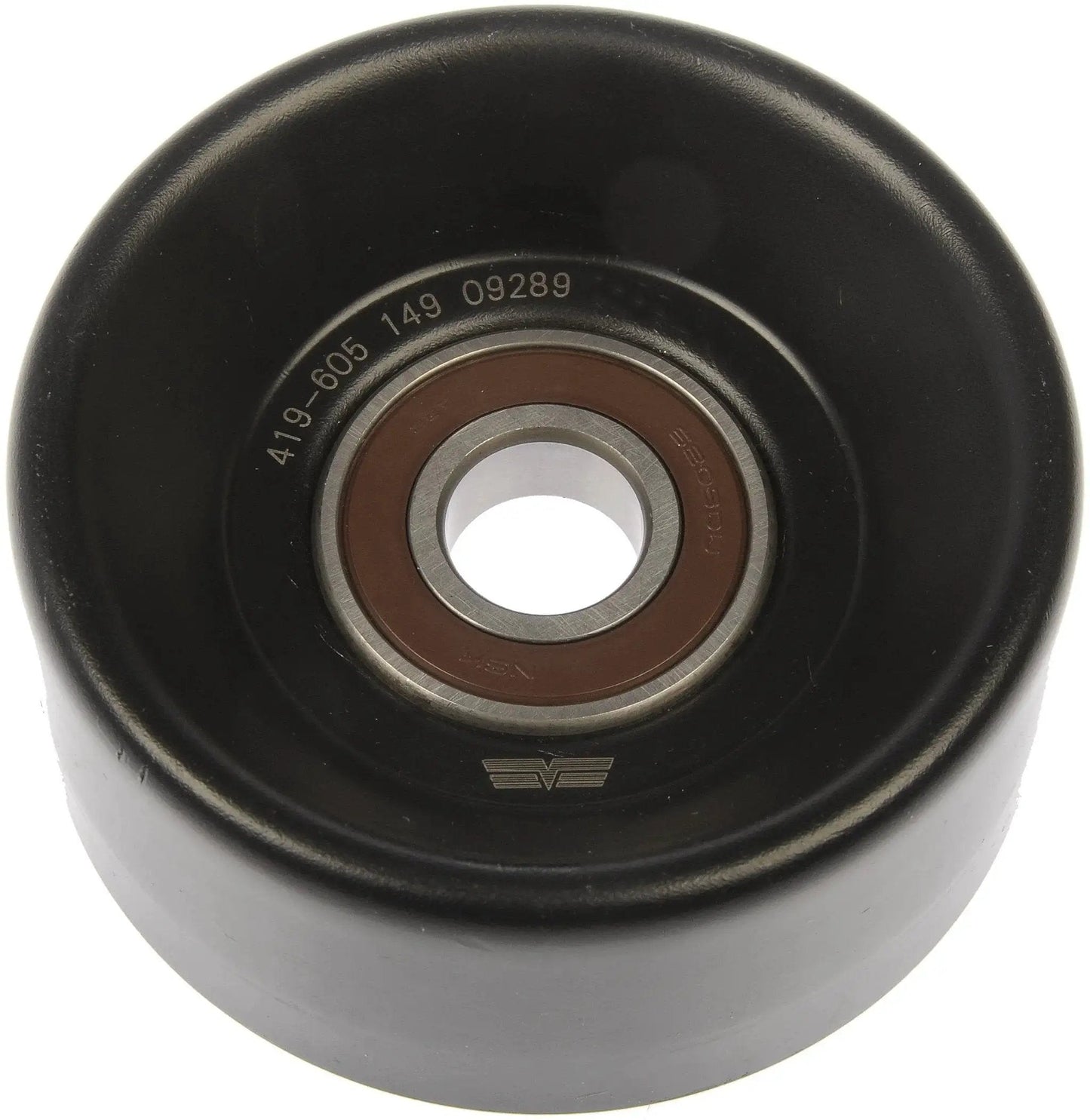 Direct Fit Accessory Drive Belt Idler Pulley For Ford, Lincoln, And Mercury Models By Dorman 419-605 OE Replacement