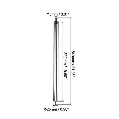 Gravity Conveyor Roller 1" Diameter 20" inch Long Stainless Steel